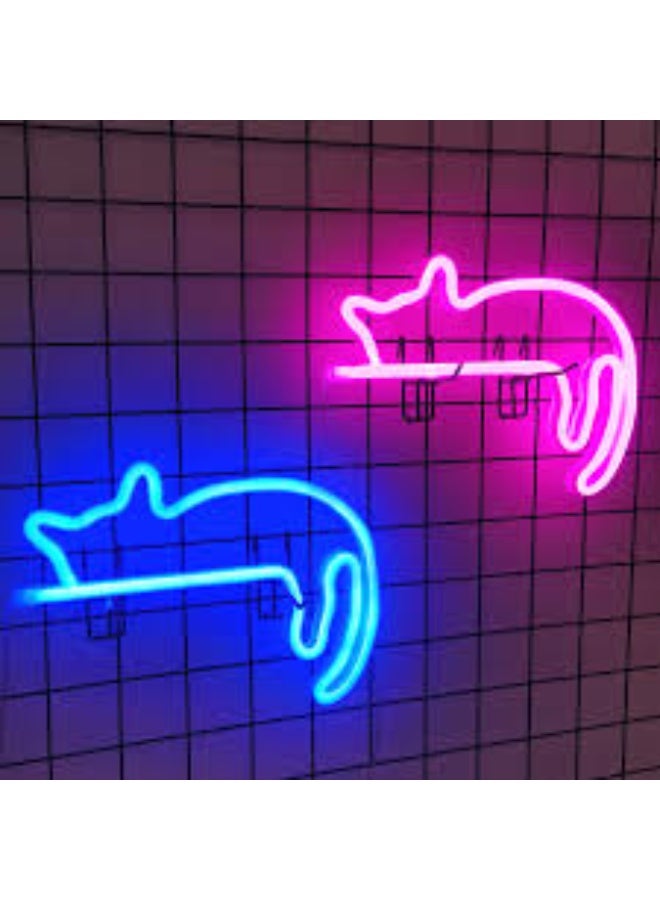 Neon Wall Light with Cloud and Lightning Design – Modern Decorative LED Lighting - Image 4